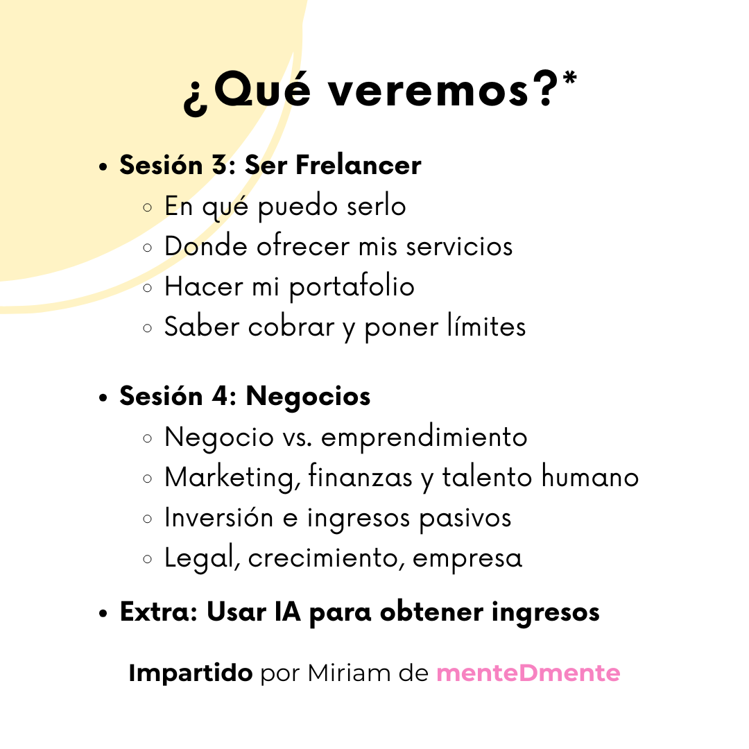 Curso: C贸mo obtener ingresos siendo ND - Image 4