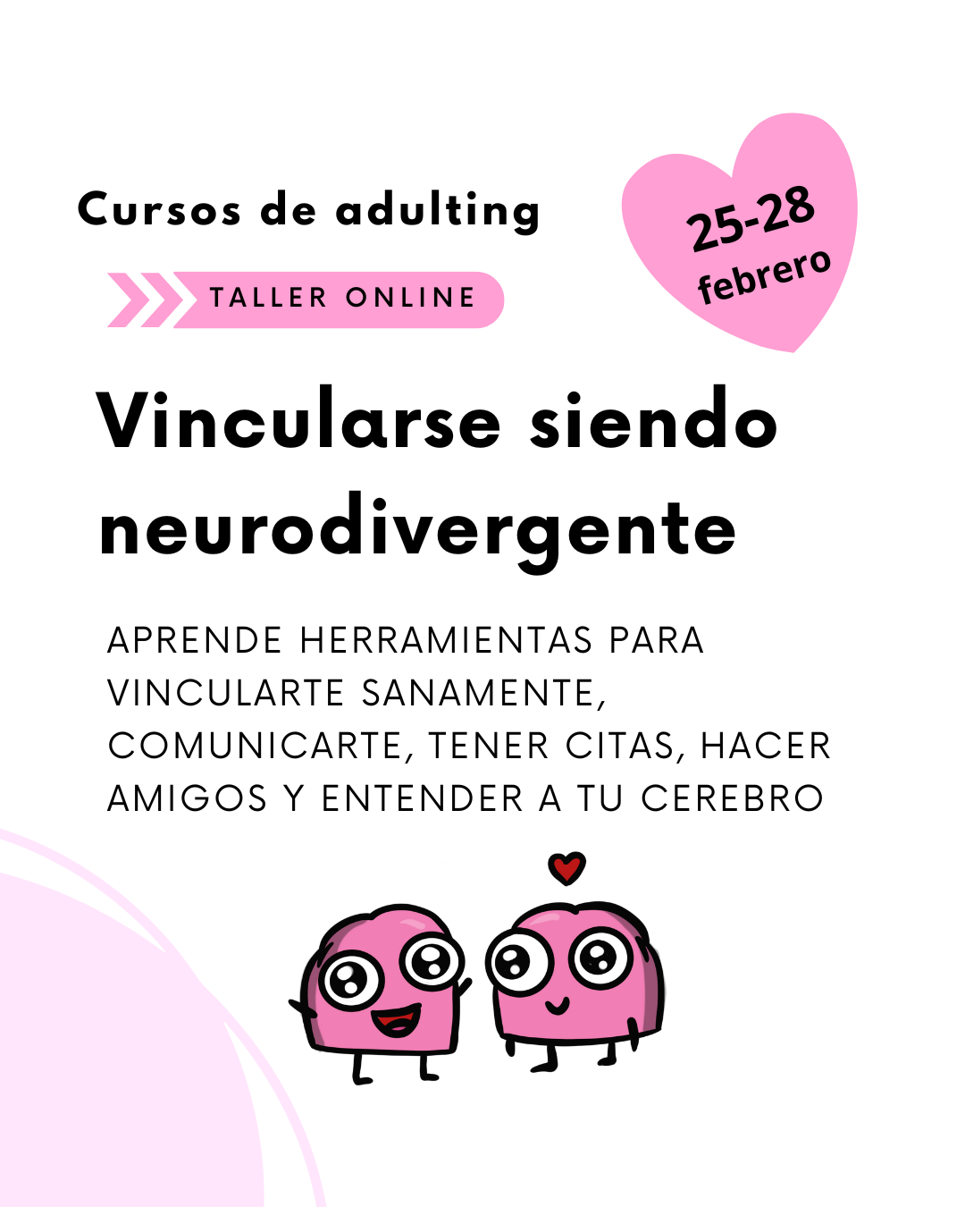 Curso: Vincularse siendo neurodivergente