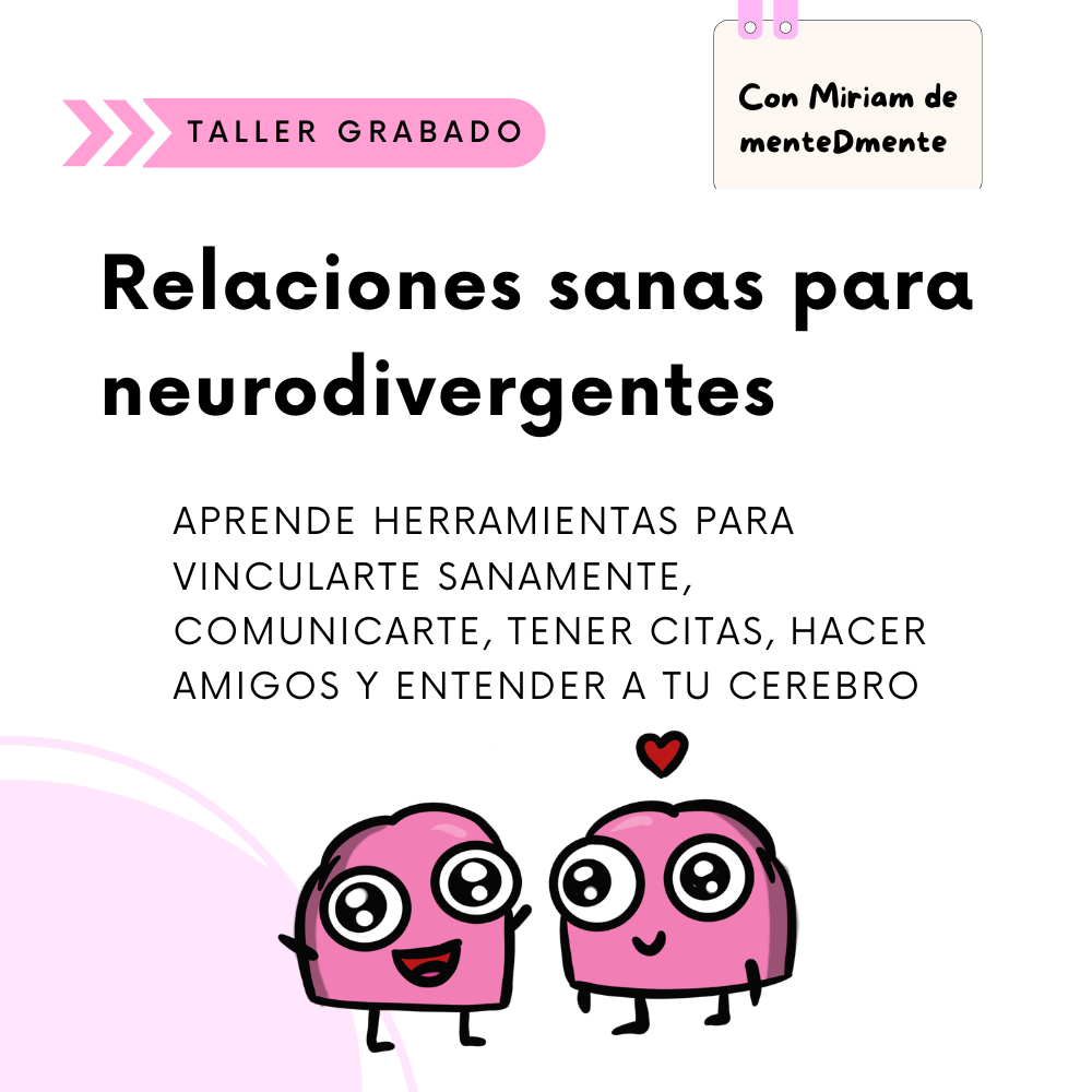 Taller grabado: relaciones sanas para neurodivergentes
